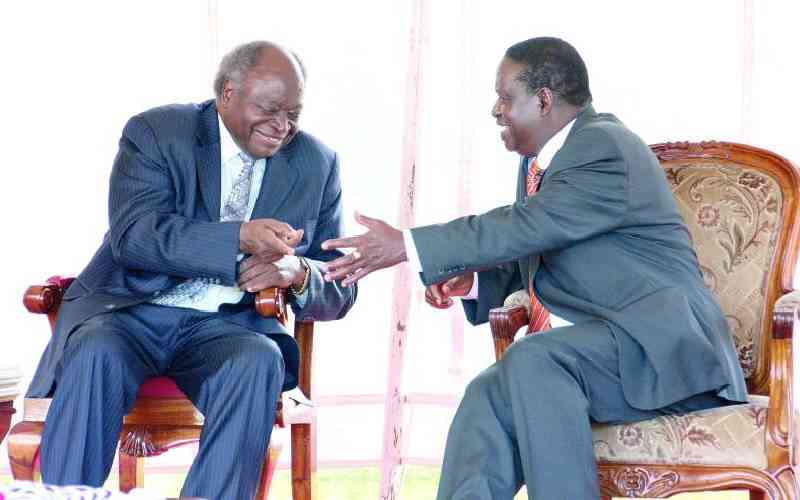 Kibaki and Raila's 'marriage of convenience' that failed