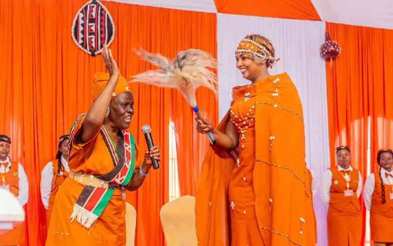Kikuyu elders dismiss Karen Nyamu coronation as a Nyakinyua
