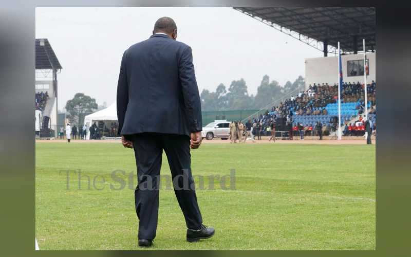 President Uhuru Kenyatta accorded military farewell