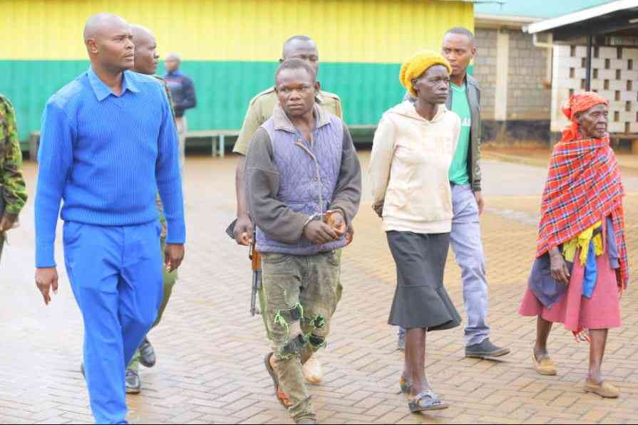 Three suspects linked to gouging out Baby Sagini's eyes plead not guilty