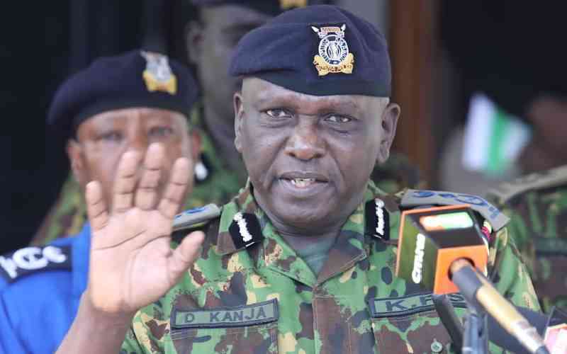 IG Kanja faces jail for contempt over roadblocks during protests