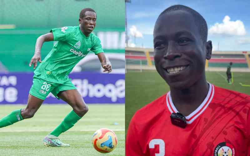 "I just want to make it..." Gor Mahia's Bryton Onyona eyes Harambee Stars debut