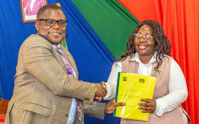 Lusaka pushes accountability as Bungoma signs new performance contracts