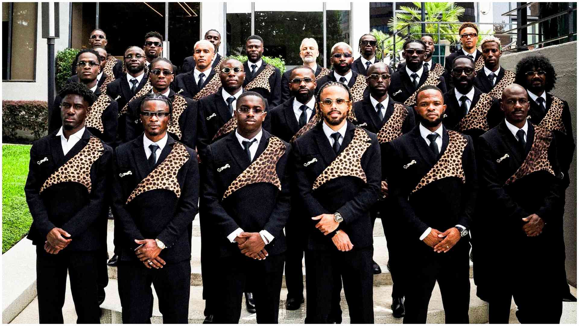 DR Congo makes stylish World Cup entrance in viral leopard inspired outfits