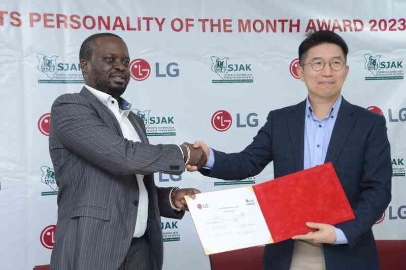 SJAK, LG renew partnership to reward sports personalities