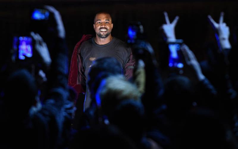 British PM slams London festival for booking Kanye West