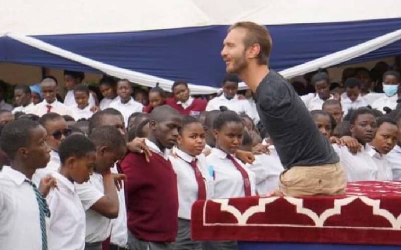 Motivational speaker Nick Vujicic fires up Murang'a learners for free