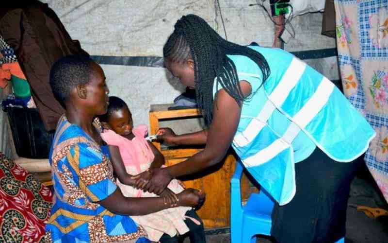 Families battle diarrhea and malaria in Budalang'i displaced camps