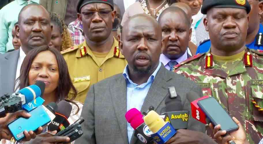 Stay away from Kasarani if you don't have tickets - Murkomen