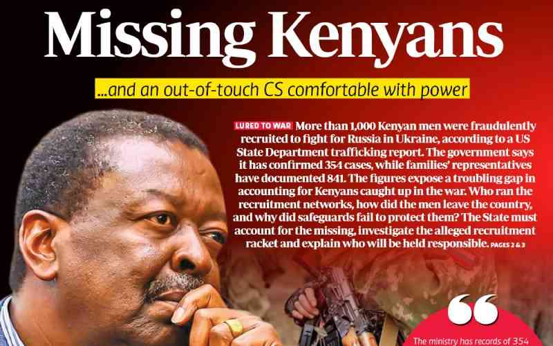 US report flags Kenyan officials over Russia military recruitment