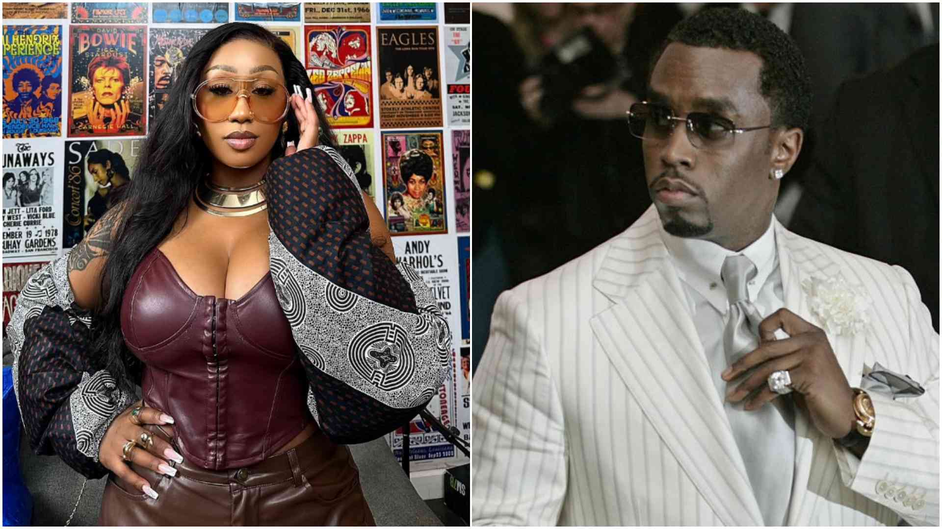 Victoria Kimani recounts visit to Diddy's house, says she didn't go for freak-off