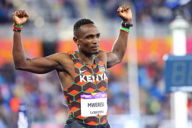 Kenya misses medal again in men's 400m race