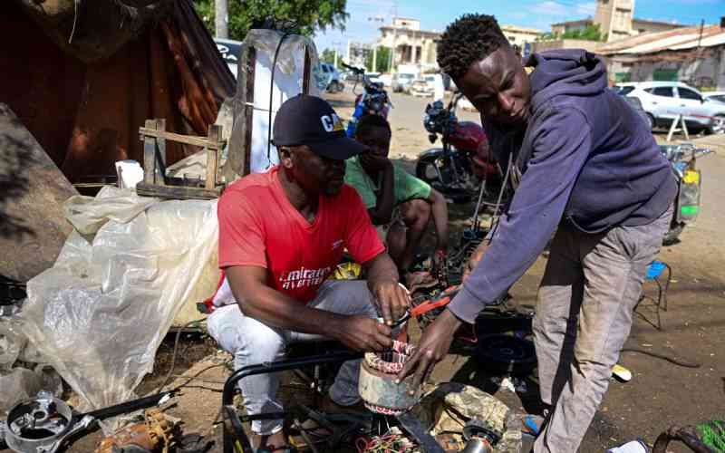 Sudanese slowly rebuild their war-ravaged capital