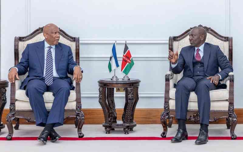 Kenya, Lesotho to strengthen ties after Nairobi talks