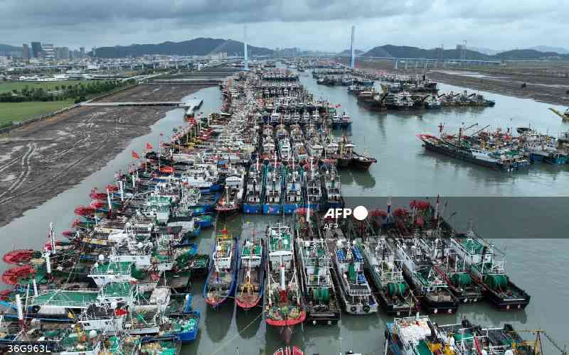 Flights grounded in Shanghai as China prepares for typhoon