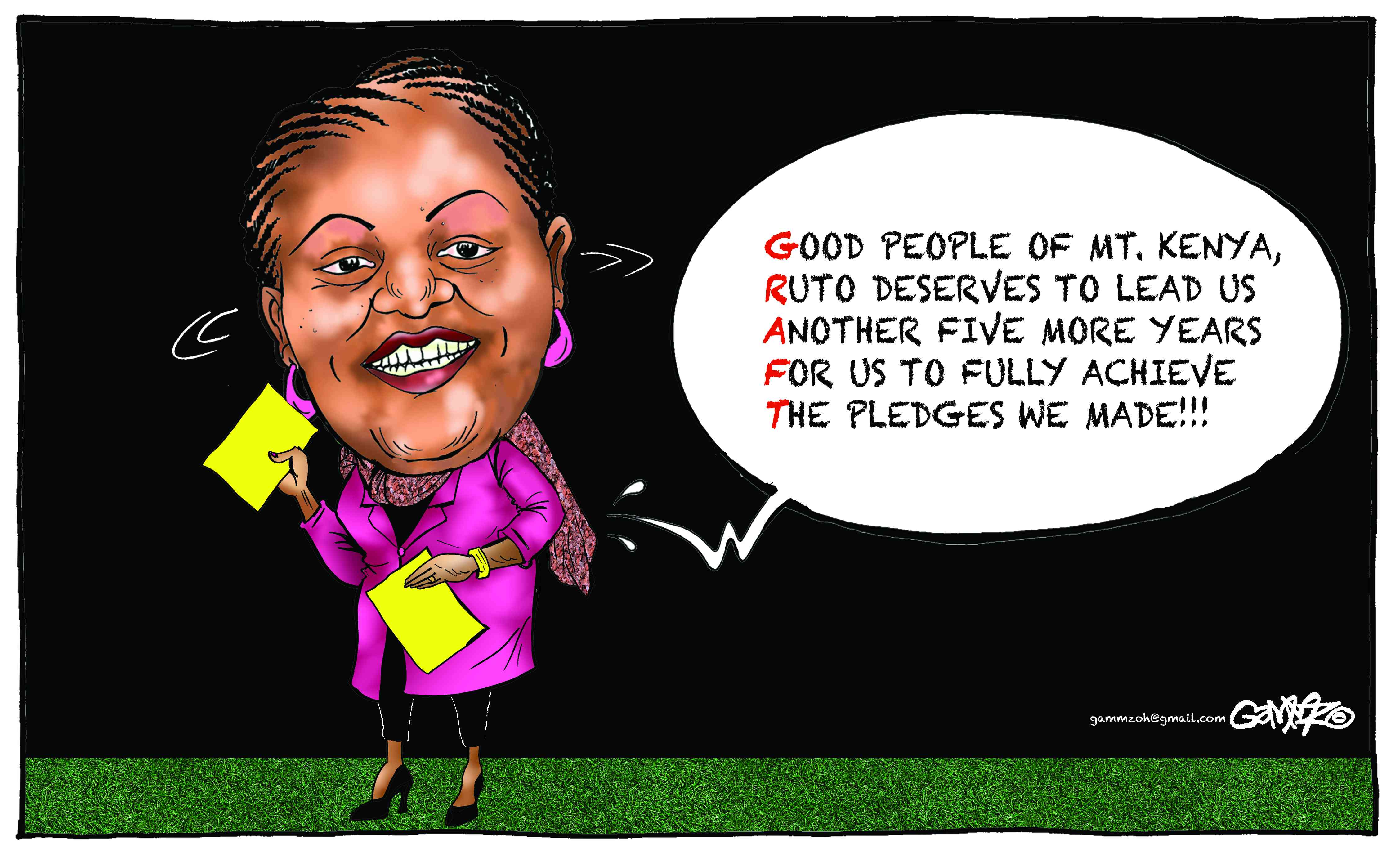 Waiguru for Ruto...