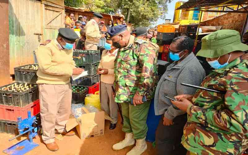 Five die, four go blind after consuming illicit brew