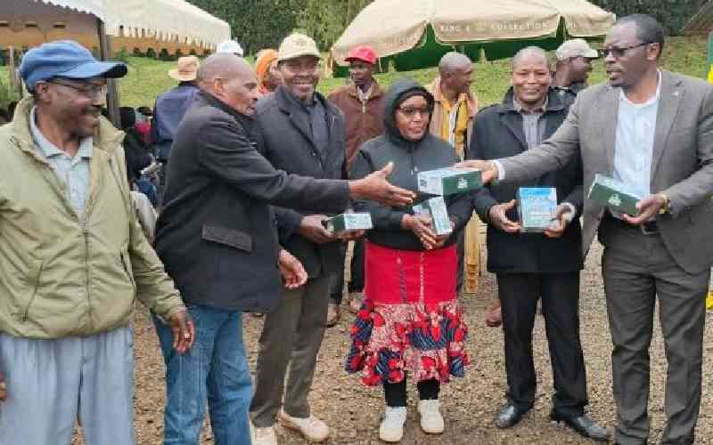 Tea farmers trained on modern farming techniques
