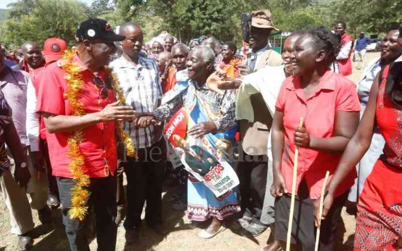 Gideon urges Baringo residents to vote wisely