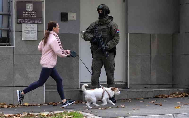 Serbian police kill attacker outside Israeli embassy