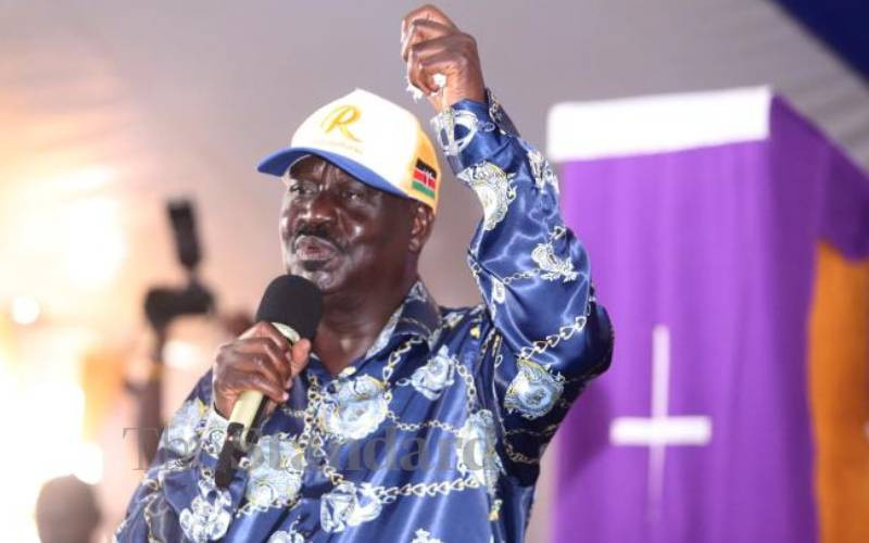 Raila takes his crusade to the people in big political gamble