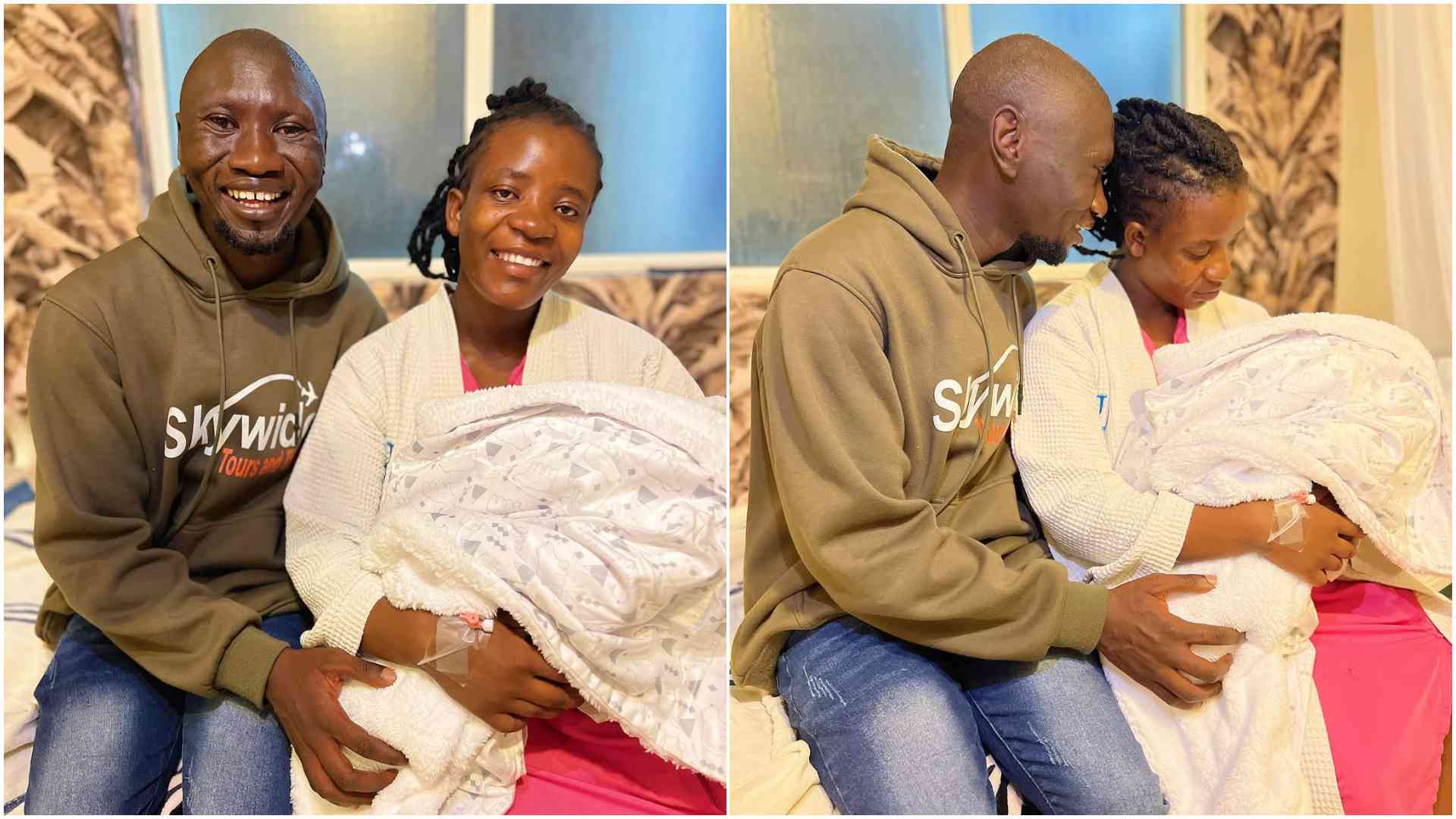 'Dragon Junior Ashafika!'  Stevo Simple Boy and Brenda welcome adorable baby boy