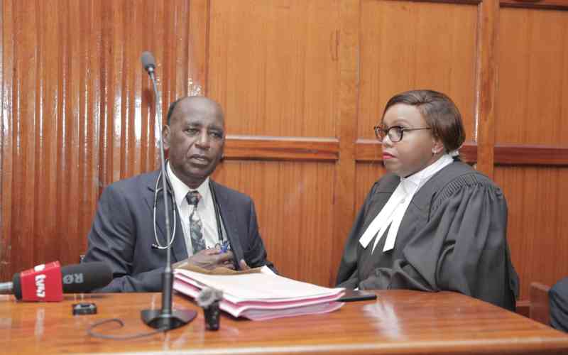 Dr Gikonyo defends Gachagua medical report in impeachment case