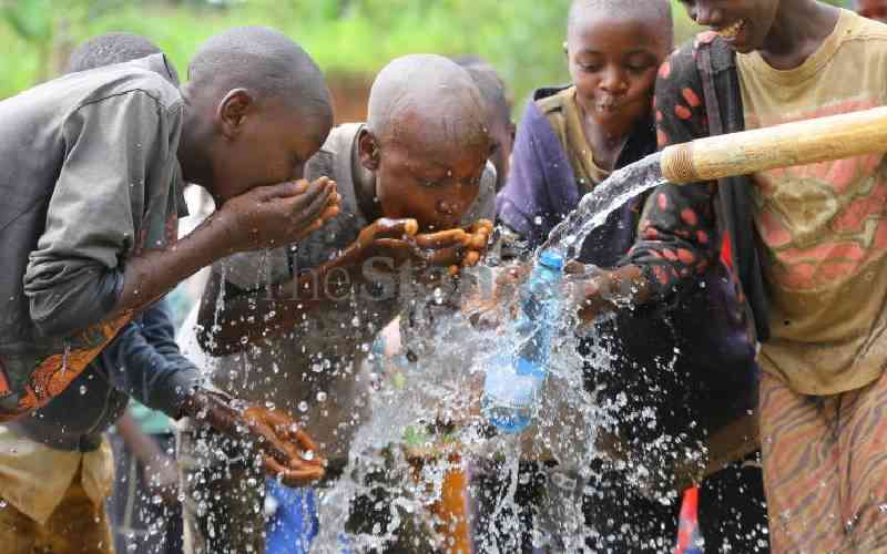 Water sources dwindle in Kisii as leaders embrace borehole drilling