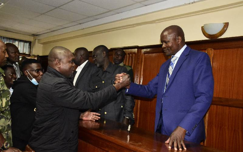 They have forgiven me: Obado pleads for leniency after reconciliation with Sharon's parents