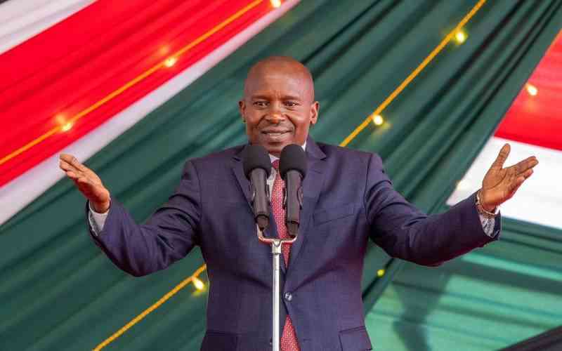 Kindiki to Gachagua: I will embarrass you again in Ol Kalou by-election