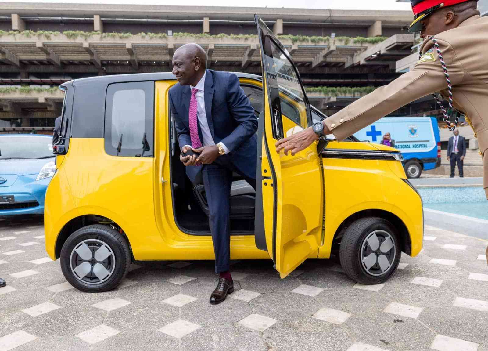 Ruto opts for electric cars to escape high fuel prices