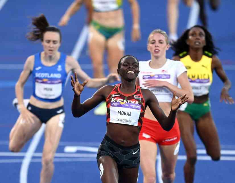 Commonwealth Games: Mary Moraa wins gold in women's 800m finals