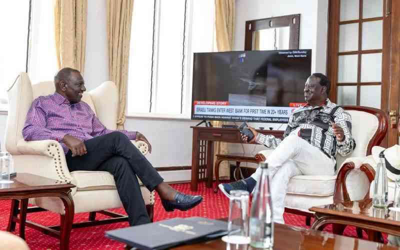 Ruto, Raila coalition deal 'as...