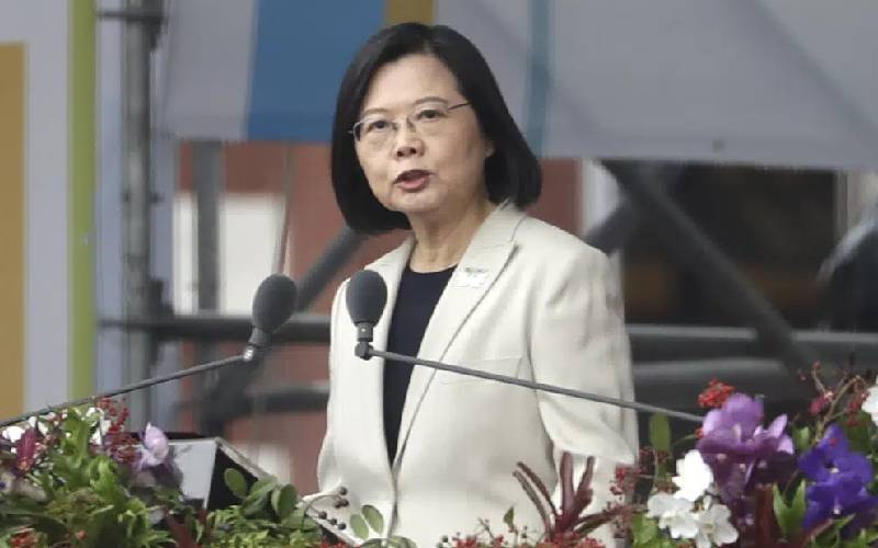 Taiwan's president says war with China 'not an option'