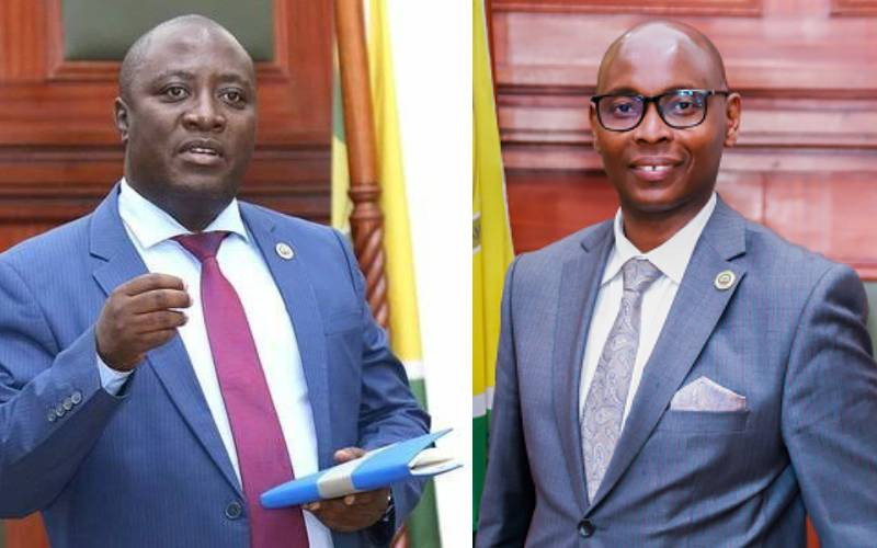 Sakaja suspends Kerich, Analo as probe into corruption allegations continue