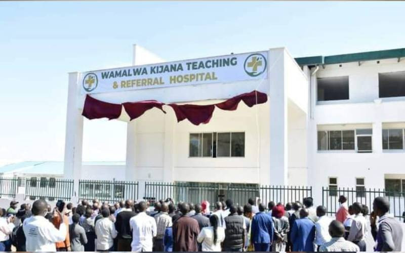 Natembeya defends delays in Sh1.6 billion Kijana Wamalwa Hospital project