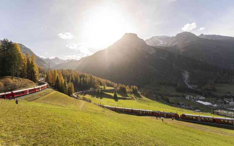 Swiss claim record for world's longest passenger train