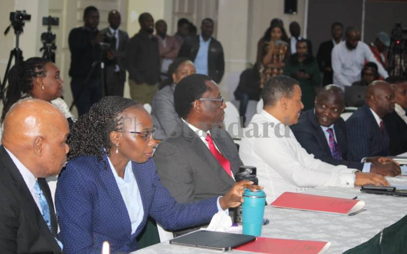 Ruto panel on compensation of protest victims sworn in