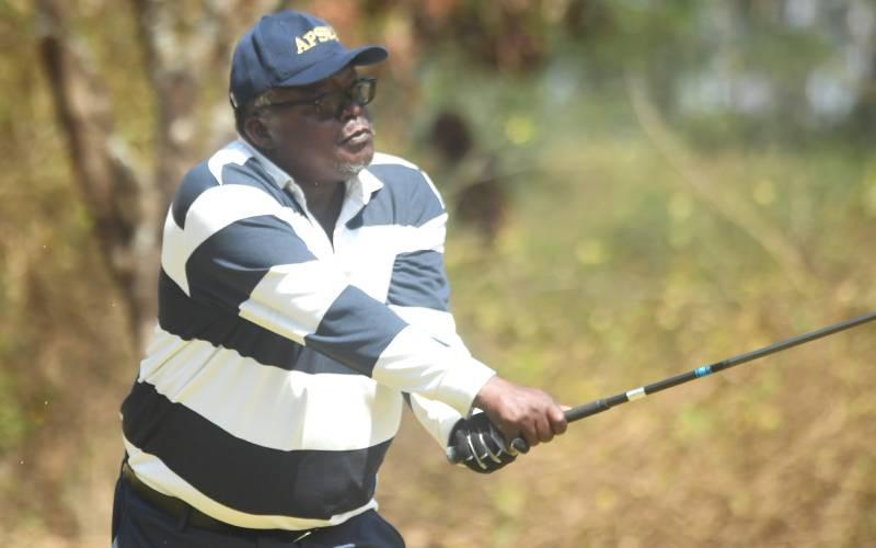 Nganga beats field of 187 golfers at Ruiru Club as Kiburi wins guest prize
