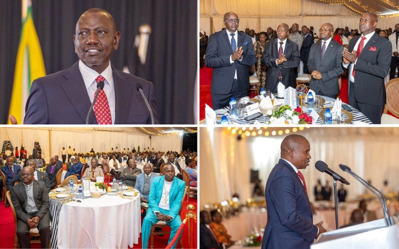 PHOTOS: President Ruto ushers in New Year in style at Eldoret State Lodge