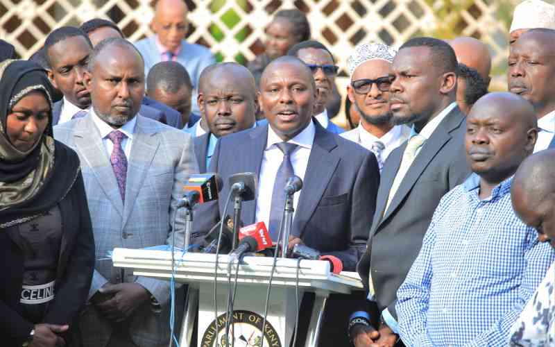 Mbadi, Ichungwah and Junet tell off Gachagua over Ruto promises