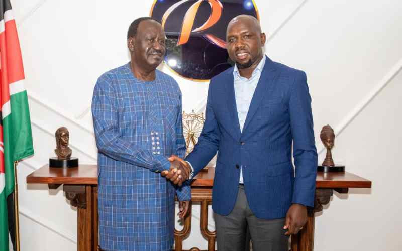 'Shame on you', Raila slams Murkomen over shoot-to-kill order