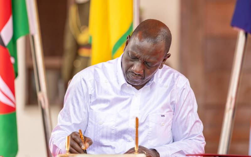 President Ruto accepts credentials from nine envoys