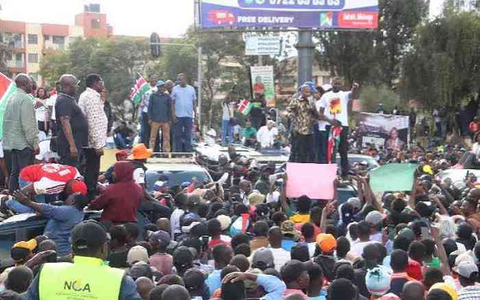 Tension high in Homa Bay as six youth arrested for attacking Linda Mwananchi proponents