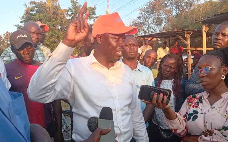 Kaluma dismisses Orengo's presidential bid, says Nyanza backs Ruto