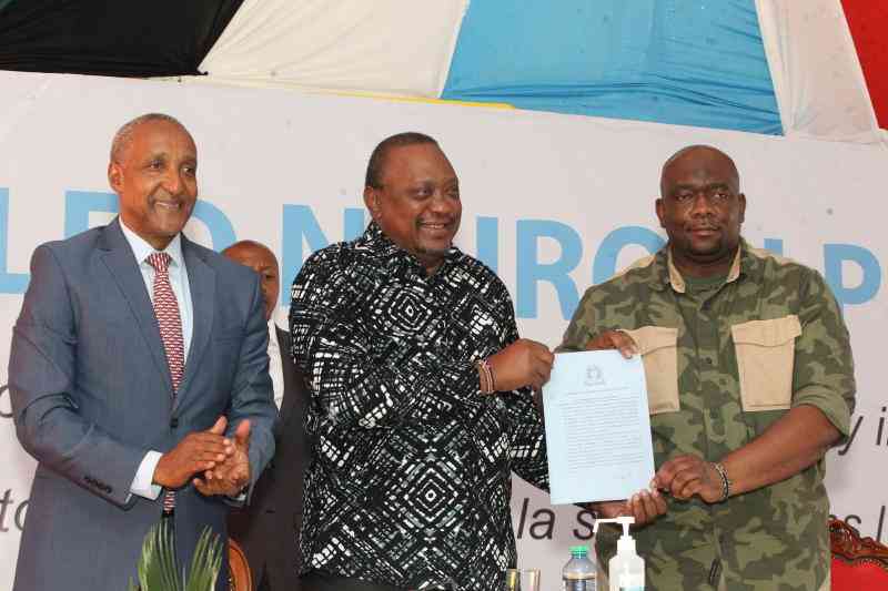 Uhuru strikes peace deal with DRC government, rebels