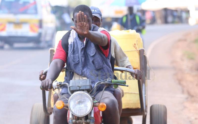 Tax stand-off as boda boda riders defy county call to pay