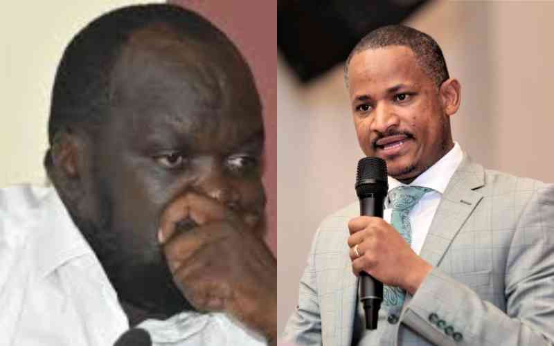 Alai and Babu Owino in gun drama at high end restaurant