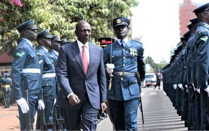 Ruto shakes up military, names new Army and Air Force chiefs