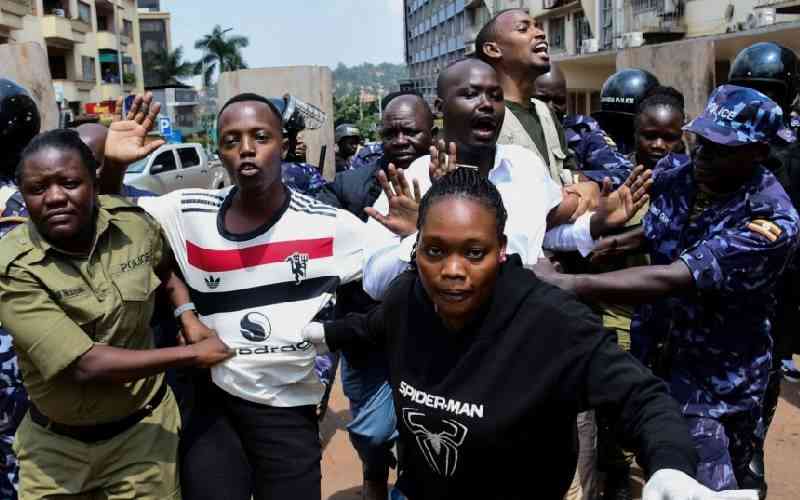 Uganda charges dozens of anti-...